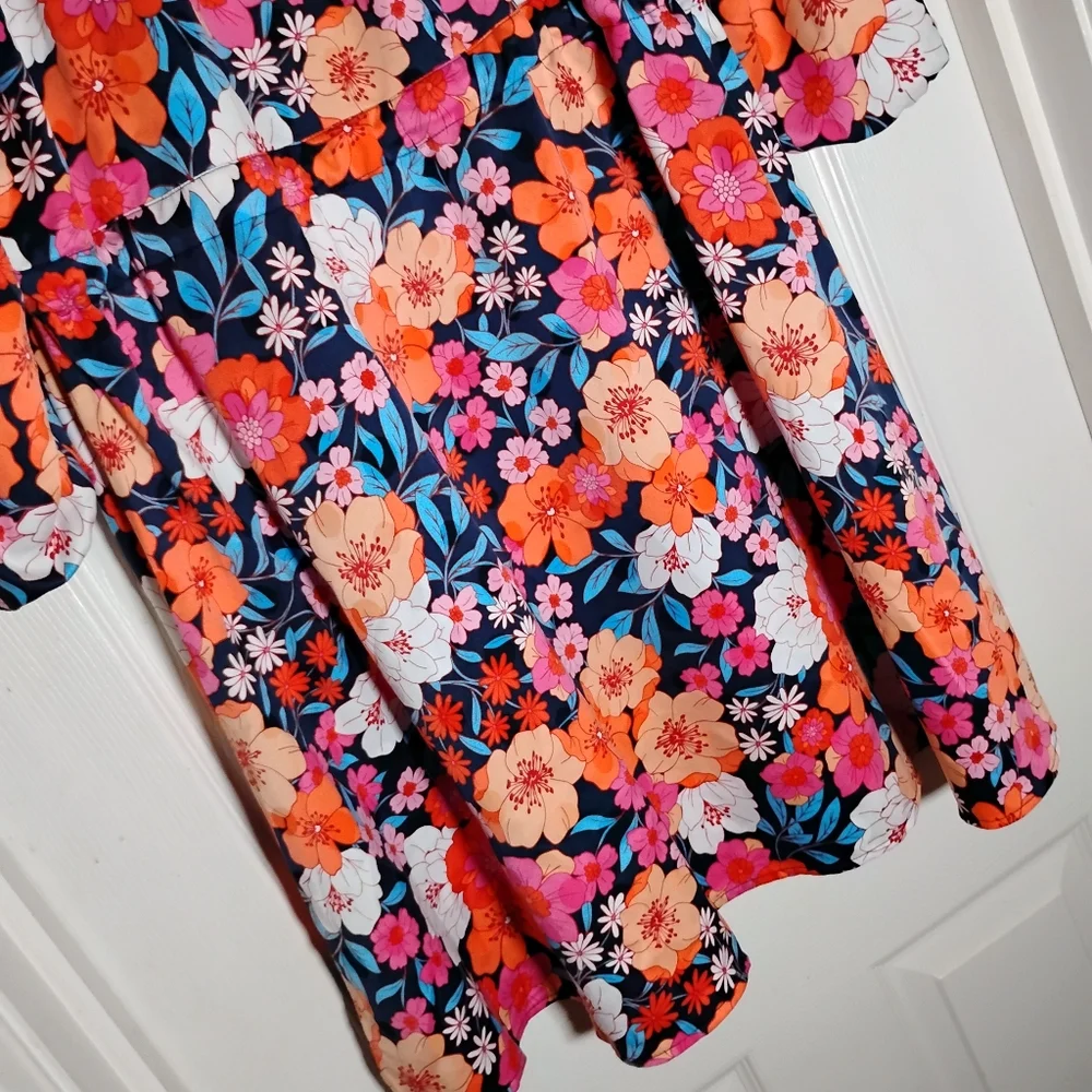 Draper James Colorful Floral Dress - Picture 6 of 9